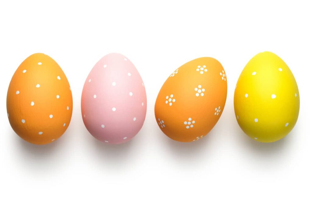 pastelne boje jaja